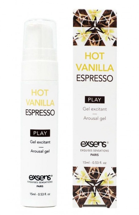Возбуждающий гель Hot Vanilla Espresso Arousal Gel - 15 мл. - Exsens - купить с доставкой в Пушкино