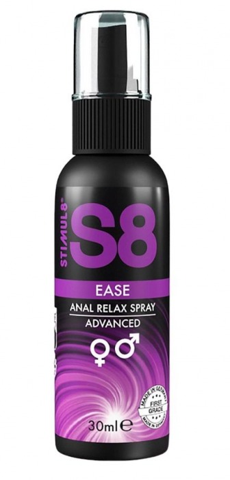 Расслабляющий анальный спрей S8 Ease Anal Relax Spray - 30 мл. - Stimul8 - купить с доставкой в Пушкино