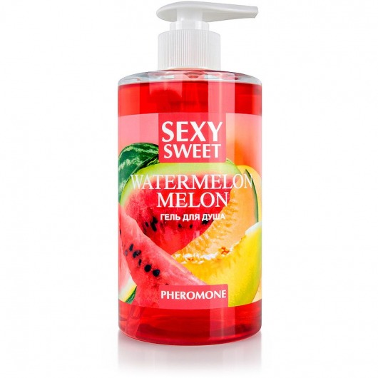 Гель для душа Sexy Sweet Watermelon Melon с ароматом арбуза, дыни и феромонами - 430 мл. -  - Магазин феромонов в Пушкино