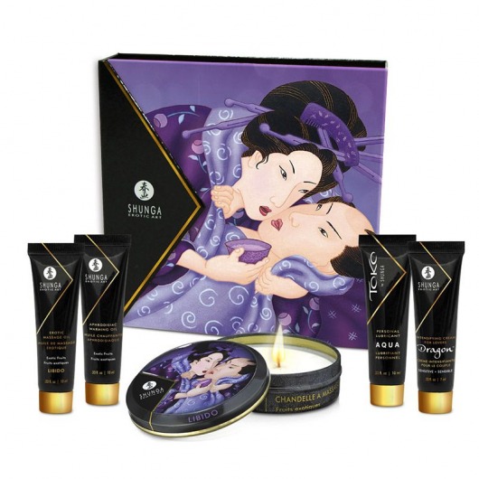 Подарочный набор Geishas secret из 5 предметов - Shunga - купить с доставкой в Пушкино