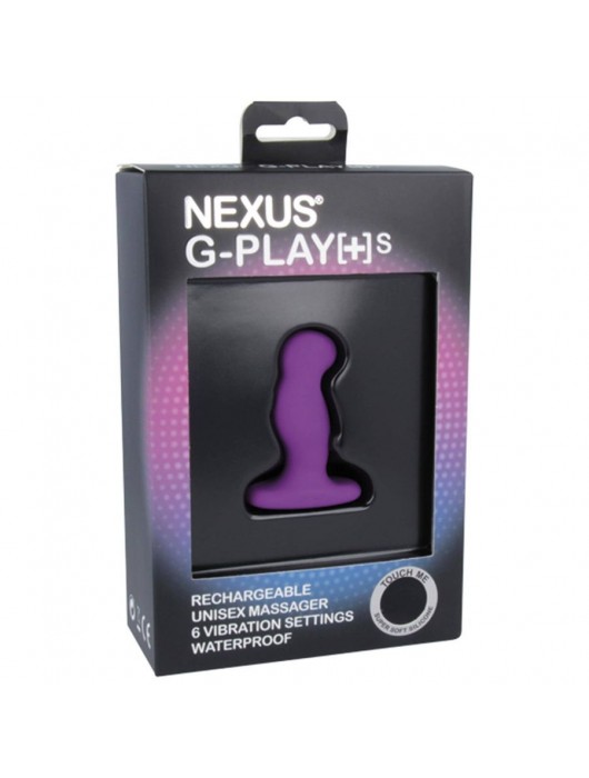 Фиолетовая вибровтулка Nexus G-Play+ S - Nexus Range - в Пушкино купить с доставкой