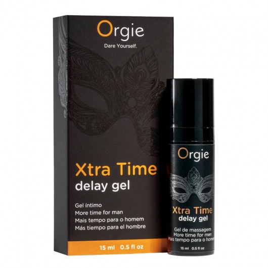 Продлевающий гель Orgie Xtra Time Delay Gel - 15 мл. - ORGIE - купить с доставкой в Пушкино