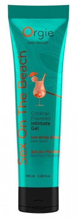 Съедобный интимный гель Orgie Lube Tube Cocktail Sex On The Beach - 100 мл. - ORGIE - купить с доставкой в Пушкино