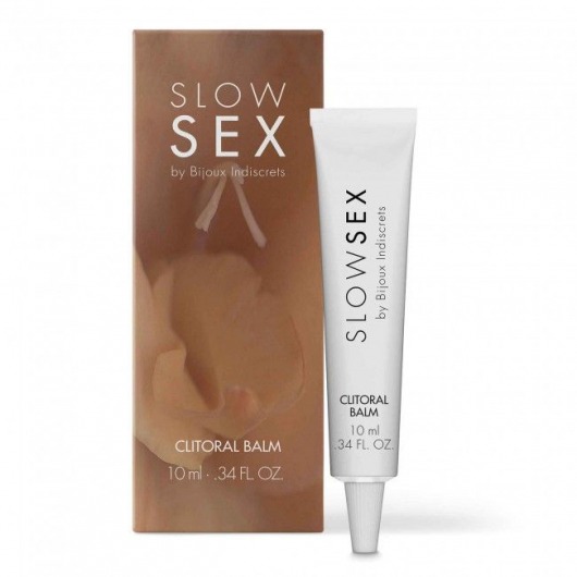 Бальзам для клитора Slow Sex Clitoral Balm - 10 мл. - Bijoux Indiscrets - купить с доставкой в Пушкино