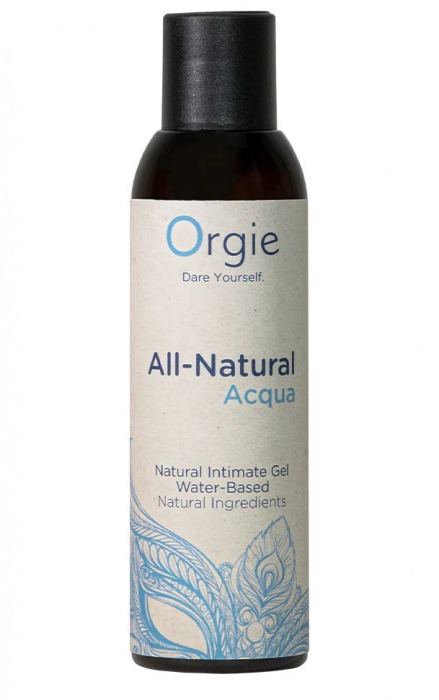 Интимный гель на водной основе Orgie All-Natural Acqua - 150 мл. - ORGIE - купить с доставкой в Пушкино