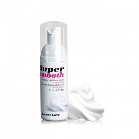 Лубрикант нежнейшая пенка Super Smooth Foaming Intime Lubricant - 50 мл. - Love to Love - купить с доставкой в Пушкино