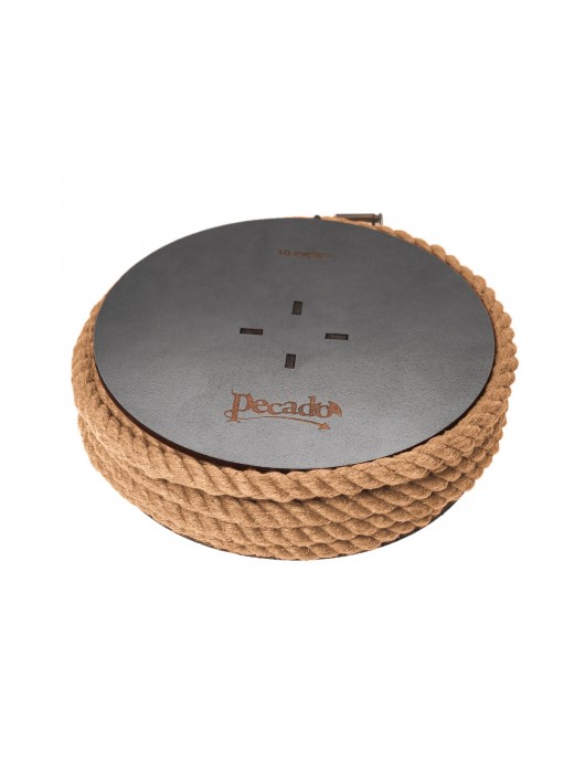 Джутовая веревка для шибари на катушке - 10 м. - Pecado - купить с доставкой в Пушкино