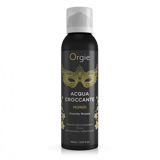 Хрустящая пенка для массажа Orgie Acqua Croccante Monoi с ароматом моной - 150 мл. - ORGIE - купить с доставкой в Пушкино