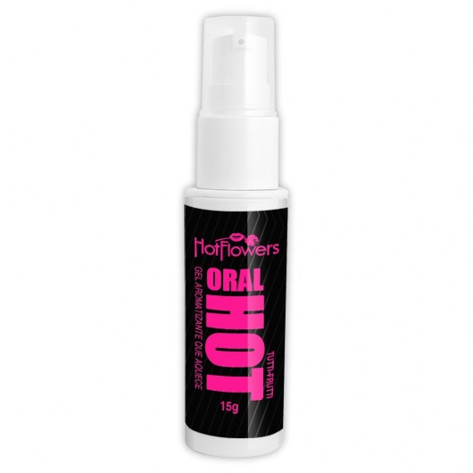 Гель для оральных ласк Oral Hot с согревающим эффектом - 15 гр. - HotFlowers - купить с доставкой в Пушкино