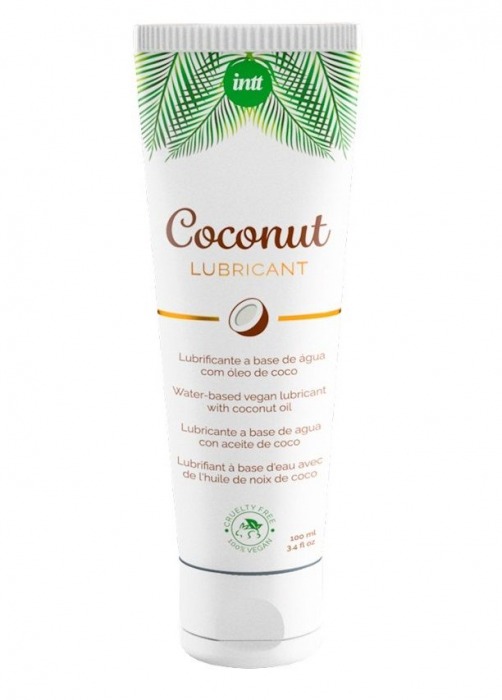 Веганская смазка на водной основе Coconut Lubricant - 100 мл. - INTT - купить с доставкой в Пушкино