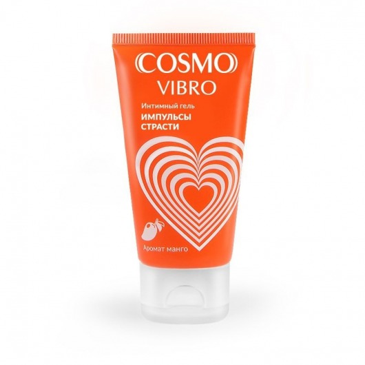 Возбуждающий интимный гель Cosmo Vibro с ароматом манго - 50 гр. - Биоритм - купить с доставкой в Пушкино