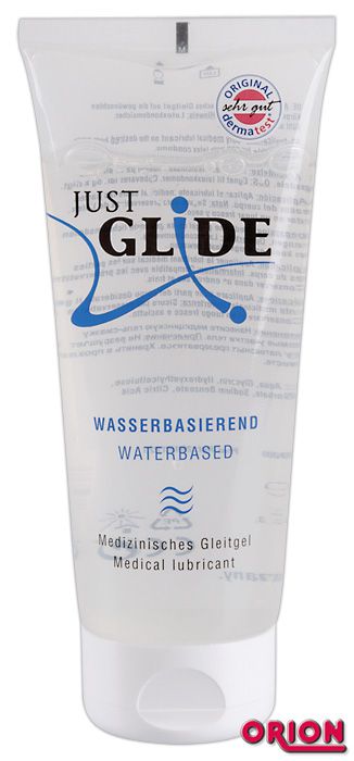 Вагинальная смазка на водной основе JUSTGLIDE - 200 мл. - Orion - купить с доставкой в Пушкино