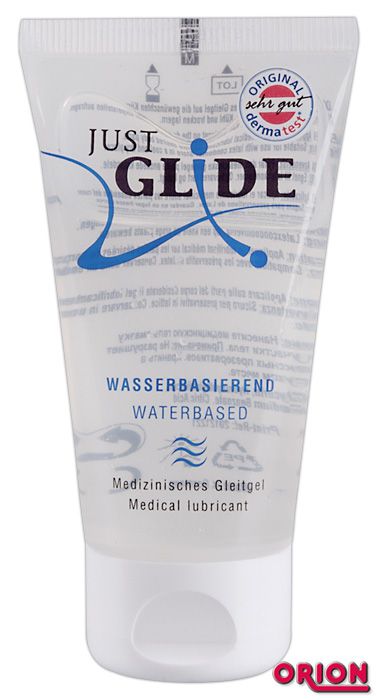 Вагинальная смазка на водной основе JUSTGLIDE - 50 мл. - Orion - купить с доставкой в Пушкино