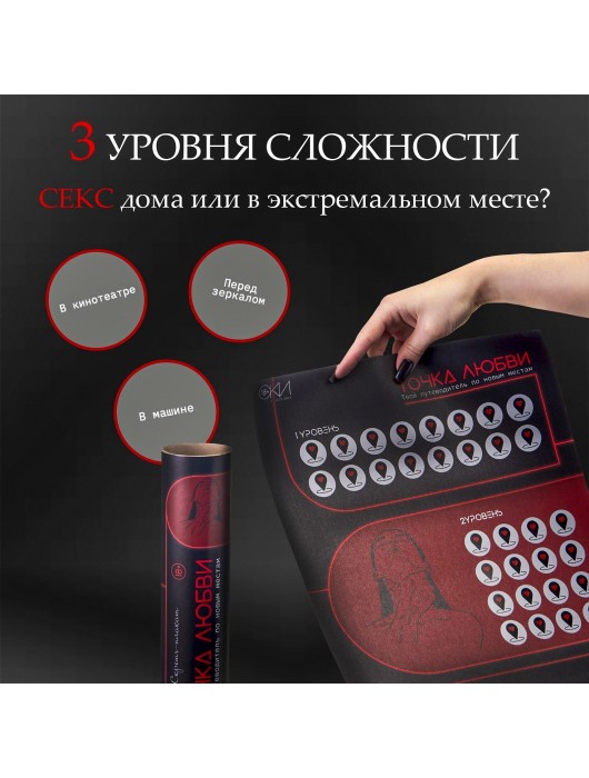 Плакат для двоих  Точка любви  со скретч-слоем - Сима-Ленд - купить с доставкой в Пушкино