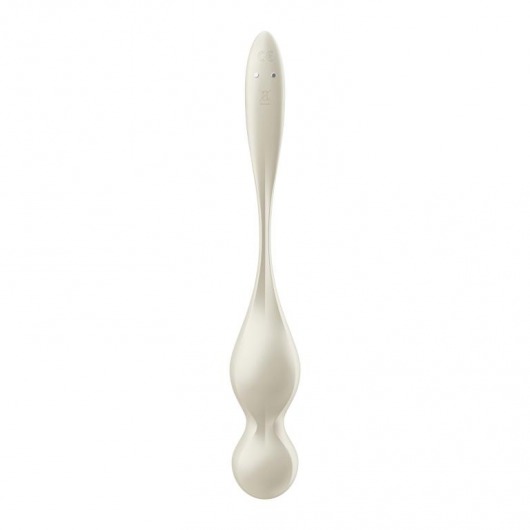 Белые вагинальные шарики Love Birds 1 - Satisfyer