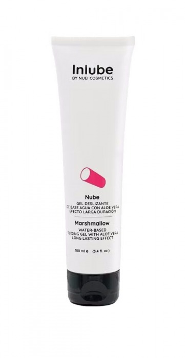 Лубрикант на водной основе Nuei Inlube с алоэ вера и ароматом маршмеллоу -100 мл. - Nuei cosmetics - купить с доставкой в Пушкино