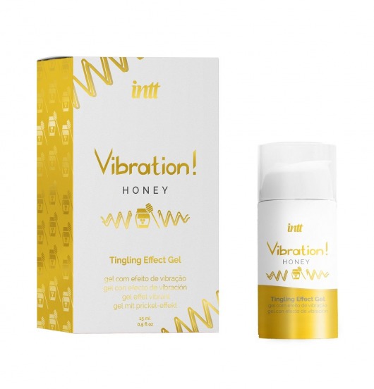Жидкий вибратор Vibration Honey - 15 мл. - INTT - купить с доставкой в Пушкино