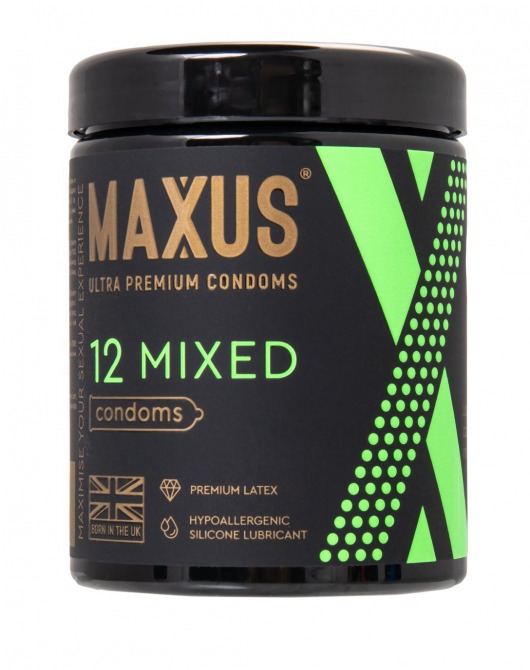 Презервативы MAXUS Mixed - 12 шт. - Maxus - купить с доставкой в Пушкино