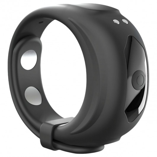Черное эрекционное виброкольцо Fit Vibe Ring - Dorcel - в Пушкино купить с доставкой