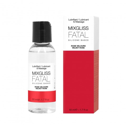 Силиконовый флюид с ароматом розы Mixgliss Fatal Velvet Rose - 50 мл. - Mixgliss - купить с доставкой в Пушкино