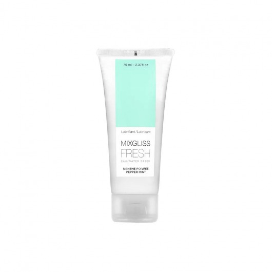 Лубрикант с охлаждающим эффектом Mixgliss Fresh Pepper Mint - 70 мл. - Strap-on-me - купить с доставкой в Пушкино