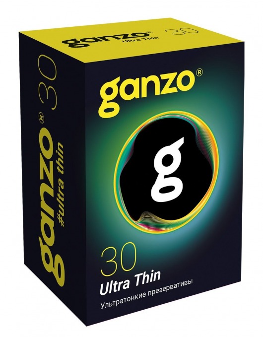 Супертонкие презервативы Ganzo Ultra thin - 30 шт. - Ganzo - купить с доставкой в Пушкино