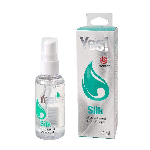 Силиконовая гипоаллергенная вагинальная смазка Yes Silk - 50 мл. - Sitabella - купить с доставкой в Пушкино