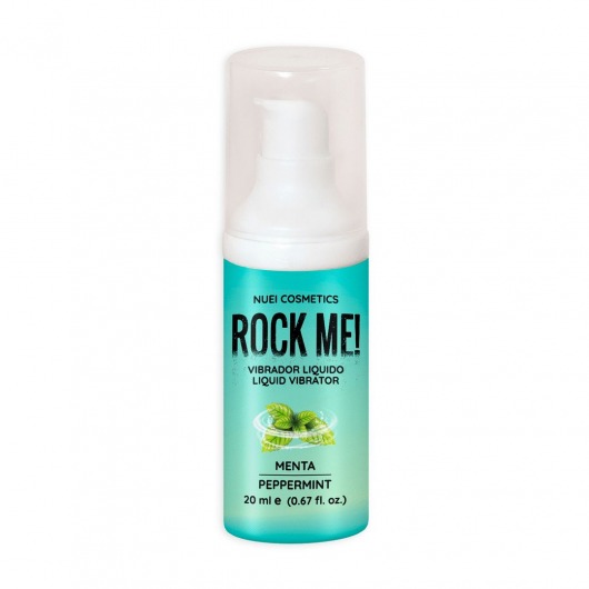 Жидкий вибратор Nuei Rock Me! с ароматом мяты - 20 мл. - Nuei cosmetics - купить с доставкой в Пушкино