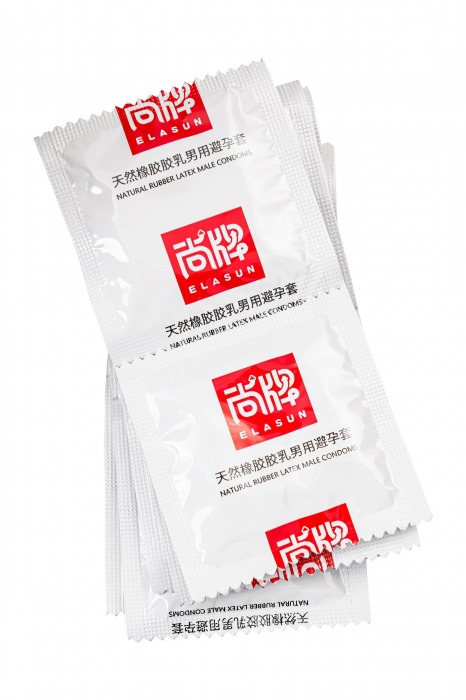 Презервативы с точками и ребрами Elasun Ribbed and Dotted - 10 шт. - Elasun - купить с доставкой в Пушкино