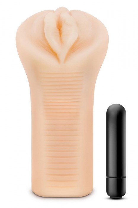 Мастурбатор-вагина Soft   Wet Veronika Realistic Beige Masturbator - Blush Novelties - в Пушкино купить с доставкой