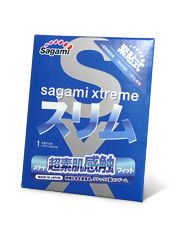 Презерватив Sagami Xtreme FEEL FIT 3D - 1 шт. - Sagami - купить с доставкой в Пушкино