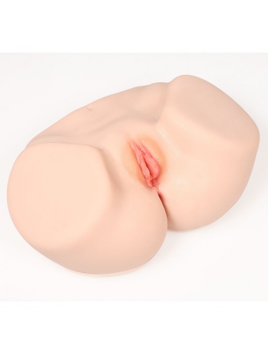 Мастурбатор-полуторс с двойным слоем материала Vanilla Onahole Real Vagina - KOKOS - в Пушкино купить с доставкой