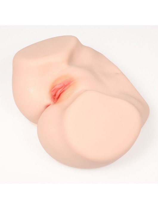 Мастурбатор-полуторс с двойным слоем материала Vanilla Onahole Real Vagina - KOKOS - в Пушкино купить с доставкой