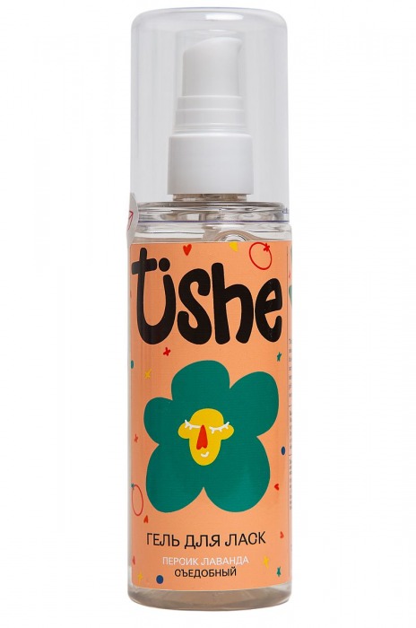 Съедобный лубрикант на водной основе Tishe с ароматом персика и лаванды - 125 мл. - Tishe - купить с доставкой в Пушкино