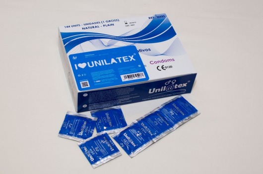 Классические презервативы Unilatex Natural Plain - 144 шт. - Unilatex - купить с доставкой в Пушкино