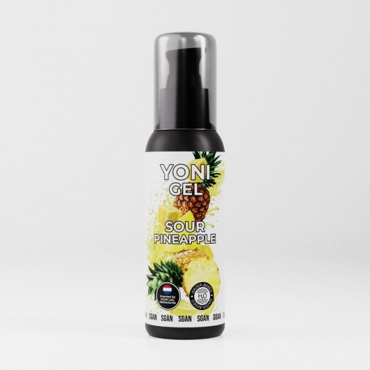 Лубрикант для орального секса SGAN со вкусом кислого ананаса - 100 мл. - SGAN - купить с доставкой в Пушкино