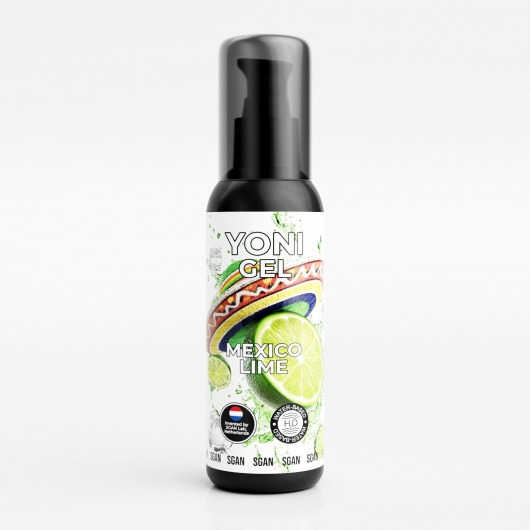 Лубрикант для орального секса SGAN со вкусом мексиканского лайма - 100 мл. - SGAN - купить с доставкой в Пушкино