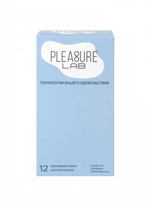 Ультратонкие презервативы Pleasure Lab - 12 шт. - Pleasure Lab - купить с доставкой в Пушкино