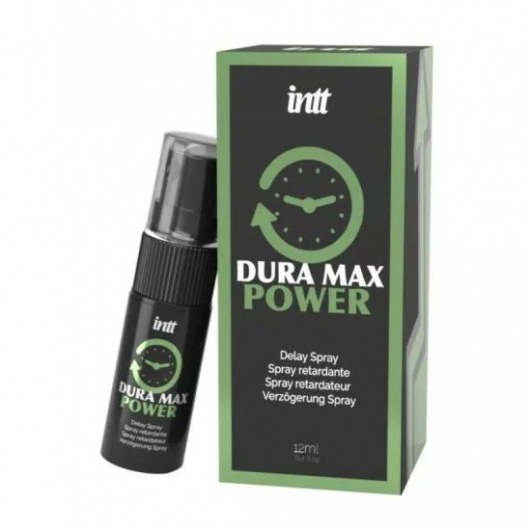 Пролонгирующий спрей Dura Max - 12 мл. - INTT - купить с доставкой в Пушкино