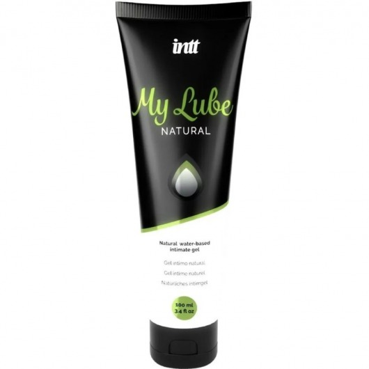 Увлажняющий гель-лубрикант на водной основе  для тела My Lube Natural - 100 мл. - INTT - купить с доставкой в Пушкино
