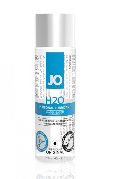 Нейтральный лубрикант на водной основе JO Personal Lubricant H2O - 60 мл. - System JO - купить с доставкой в Пушкино