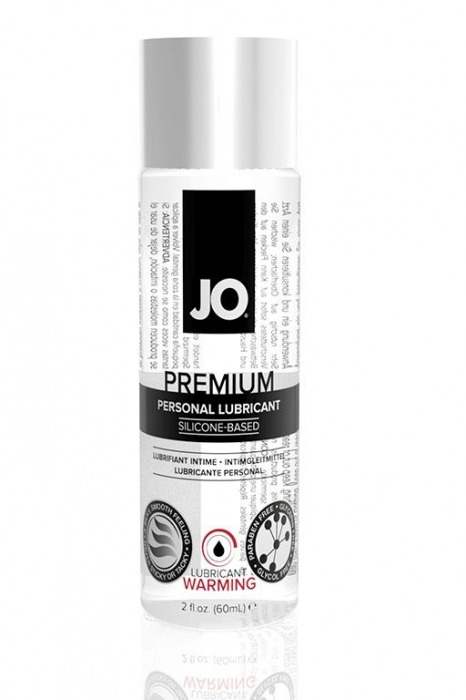 Возбуждающий лубрикант на силиконовой основе JO Personal Premium Lubricant  Warming - 60 мл. - System JO - купить с доставкой в Пушкино