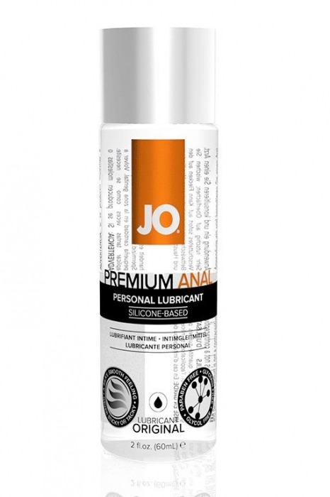 Анальный лубрикант на силиконовой основе JO Anal Premium - 60 мл. - System JO - купить с доставкой в Пушкино