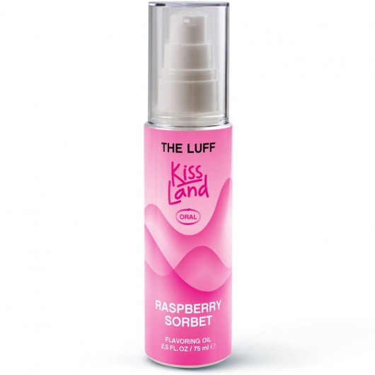 Съедобное массажное масло Kiss Land Raspberry Sorbet - 75 мл. - THE LUFF - купить с доставкой в Пушкино