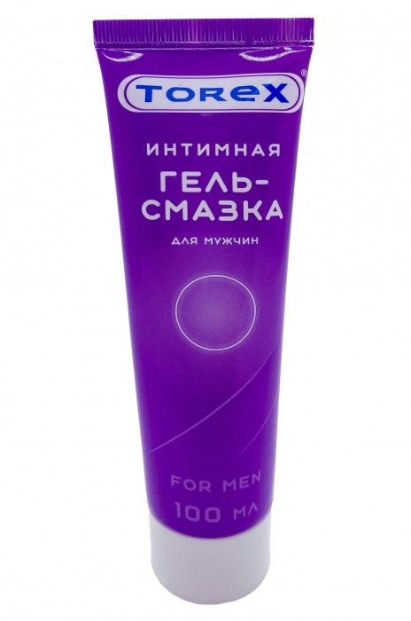 Гель-смазка на водной основе For Men - 100 мл. - Torex - купить с доставкой в Пушкино