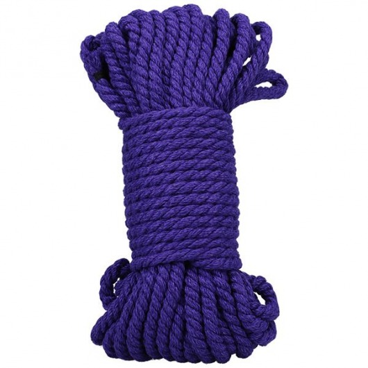 Фиолетовая верёвка для связывания и фиксации Bind Tie - 15,24 м. - Doc Johnson - купить с доставкой в Пушкино