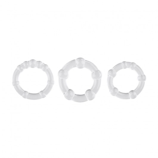 Набор из 3 эрекционных колец Erection Rings Set - Selopa - в Пушкино купить с доставкой