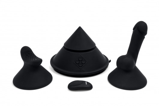 Конусный вибромассажер Cowgirl Cone с 2 насадками - CowGirl - купить с доставкой в Пушкино