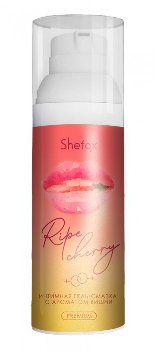 Интимная гель-смазка Shefox Premium «Спелая вишня» - 50 мл. - Shefox - купить с доставкой в Пушкино