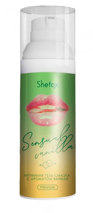 Интимная гель-смазка Shefox Premium «Чувственная ваниль» - 50 мл. - Shefox - купить с доставкой в Пушкино